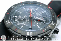 TISSOT T-Sport PRS 200 Cronografo in acciaio Nero Quarzo Ref. T067417260510. NUOVO!