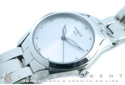 TISSOT T-Wave in acciaio Argenté con diamanyi Quarzo Ref. T1122101103600. NUOVO!