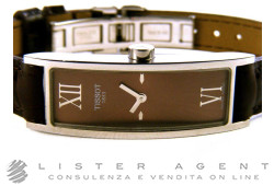 TISSOT Happy Chic Lady in acciaio Marrone Ref. T0153091629801. NUOVO!
