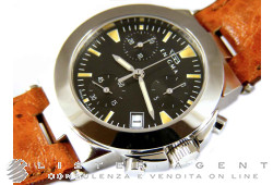 ENIGMA Timeo 2 Chronographe en acier Noir Ref. CHLCSBBOBT. NEUF!