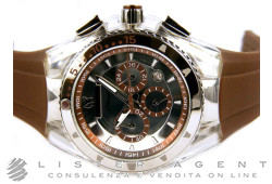 TECHNOMARINE Cruise Original Mirror chronographe en acier Ref. 110068. NEUF!