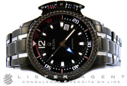 BULOVA Accutron Sport en acier PVD Noir Ref. 65B006. NEUF!