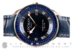 LOCMAN Aviatore en titane Bleu Ref. 04520BLFWRBPSB. NEUF!