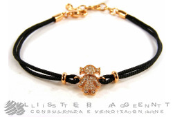 Bracelet CRIVELLI Baby Girl en or rose 18Kt et diamants ct 0,22 Ref. 71585. NEUF!