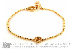 Bracelet CRIVELLI Easy Baby Girl en or rose 18Kt et diamants ct 0,14 G SI Ref. 71525. NEUF!