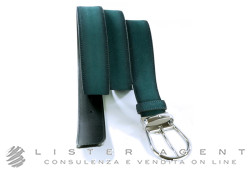 MONTBLANC ceinture Classic en cuir bleu Ref. ID118443. NEUF!