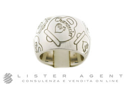 CHANTECLER bague bande Campanelle en argent 925 Ref. 29095. NEUF!