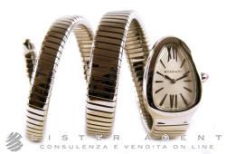 Montre BULGARI Serpenti en acier Argenté Ref. SP35C6SS.2T. NEUF!