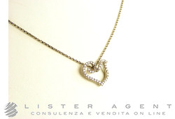 Collier CHANTECLER collection Diamour & Folies en or blanc 18Kt et diamants Ref. 28650. NEUF!