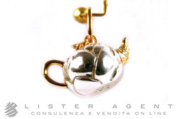 POMELLATO pendentif Five O'Clock en argent 925 et or rose 18Kt Ref. MB10807ALOTO. NEUF!