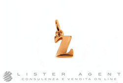 DODO by Pomellato pendentif Lettre Z en or rose 9Kt Ref. DLET9Z. NEUF!