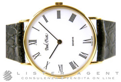 PAUL PICOT montre heure seulement en or blanc 18Kt Ref. 000288. NEUF!