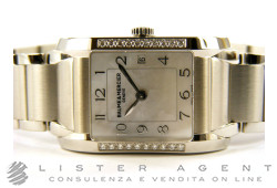 BAUME & MERCIER Hampton dame en acier et diamants nacre Ref. M0A10051. NEUF!