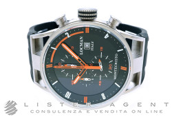 LOCMAN Montecristo Cronografo in acciaio e titanio Nero Ref. 051000BKFOR0GOO . NUOVO!
