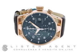 LOCMAN Montecristo Cronografo in acciaio placcato oro rosa e titanio Nero Ref. 0542R01S-RRBKWHPN. NUOVO!