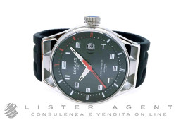 LOCMAN Montecristo Automatico in acciaio e titanio Nero AUT Ref. 0541A01S-00BKRDSK. NUOVO!