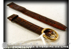 PAUL PICOT bracelet en cuir marron MM 12,5. NEUF!