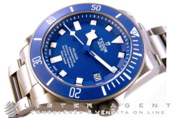 TUDOR Pelagos Automatique en titane et acier Bleu Ref. M25600TB-0001. NEUF!