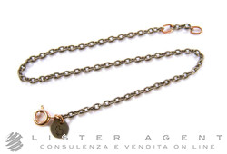 DODO by Pomellato bracelet en titane et or rose 9Kt CM17 Ref. DB9T17. NEUF!