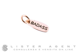 DODO by Pomellato pendentif Tag Badass en or rose 9Kt Ref. DM19BADASSK. NEUF!