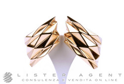 VHERNIER boucles d'oreilles Plissé en or rosé 18Kt Ref ON149AB120