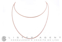 DODO by Pomellato collier cm 80 en or rosé 9Kt Ref. DG980K. NEUF!