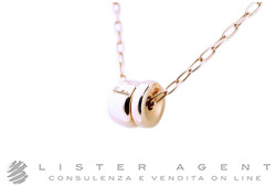POMELLATO collier Iconica en or rosé 18Kt Ref. FB712O744. NEUF!
