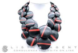 MONIES collier en bois Ref. CL7805PC. NEUF!