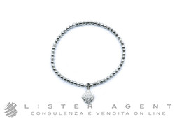 ULTIMA EDIZIONE bracciale Fiore in argento 925 e zirconi Ref. BA01624. NUOVO!