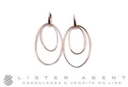 POMELLATO boucles d'oreilles Gpld en or rosé 18Kt Ref O.B8032O7. NEUF!