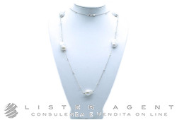 COLLANA in argento 925 e perle naturali scaramazze Ref. CLCA03855. NUOVA!