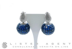 ORECCHINI in argento 925 con zirconi e pietre blu Ref. OA06751. NUOVI!
