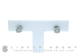 NY NAY by Fani boucles d'oreilles en or blanc 18Kt avec diamants ct 0.17 Ref. GOX1429A. NEUF!