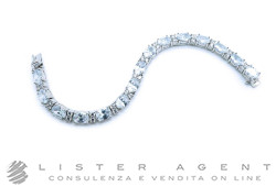 ULTIMA EDIZIONE bracciale in argento 925 con zirconi Ref. BRBA01684. NUOVO!