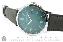 BAUME & MERCIER Classima 10607 in acciaio Verde Ref. MOA10607. NUOVO!