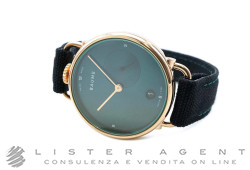 BAUME & Mercier orologio Baume 10685 al quarzo in acciaio placcato oro rosa Verde Ref. 10685 . NUOVO!