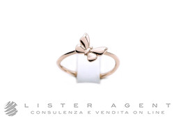 DODO anello Farfalla in oro rosa 9Kt Ref DAC2003_BFLYS_0009R. NUOVO!