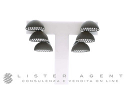 VHERNIER orecchini Eclisse Endless in titanio e diamanti ct 0.72 Ref. TG0979B340. NUOVI!
