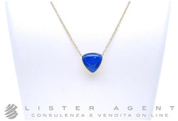 VHERNIER collana Freccia in oro rosa 18K con lapis e cristallo di rocca Ref. 0N1601C254. NUOVA!