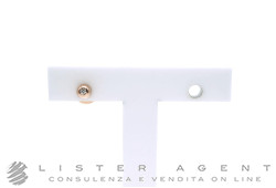 DODO orecchino stud Bollicine in oro rosa 9Kt e diamante ct 0.02 Ref. DHC4002-BOLLI-DB09R. NUOVO!