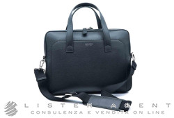 PINEIDER borsa Daily 23 Slim in pelle nera Ref. PTL002056. NUOVA!