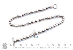 DODO by Pomellato bracciale mini Granelli in argento 925 e oro rosa 9Kt Misura L Ref. DBC0002. NUOVO!