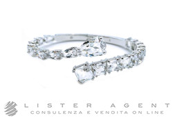 SWAROVSKI bracciale rigido Matrix in metallo e cristalli Ref. 5692527. NUOVO!