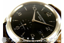 BAUME & MERCIER Clifton en acier Noir AUT Réf. M0A10053. NEUF!