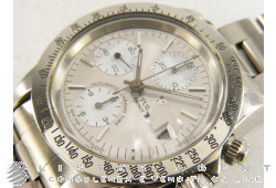 TUDOR Chronographe Oysterdate Automatique en acier Argenté et Blanc Ref. 79160. D'OCCASION!