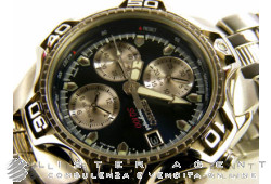 SEIKO Chronograph Alarm SQ100 en acier Bleu Ref. SDW747P1. NEUF!