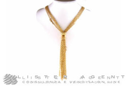 Collier JUST CAVALLI pour femme Juste en métal plaqué or jaune et strass Ref. SCEF02. NEUF!