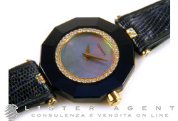 Montre CENTURY seul le temps lady en or jaune 18Kt et diamants nacre Ref. 656/5. NEUF! -60%