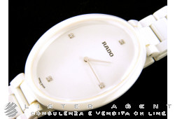 RADO Essenza céramique Touch en céramique blanche Ref. R53092712. NEUF!