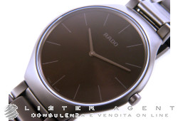 RADO True Thinline Couleurs en céramique Brun Ref. R27269302. NEUF!